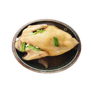 鸡仔烤鸡美食图