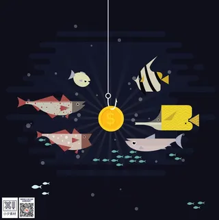 深海鱼类场景插画 (6)