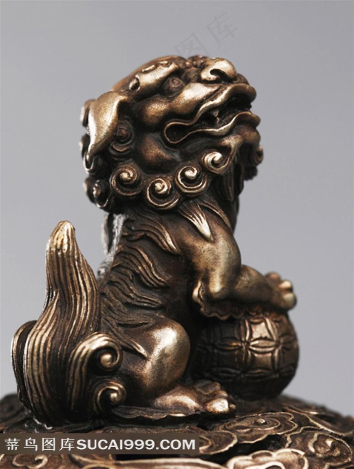 狮子绣球精美工艺品素材