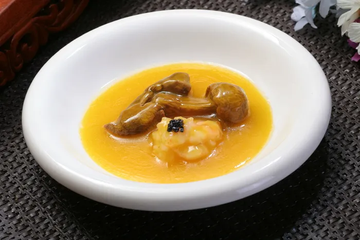 浓汁松茸大虾球