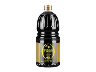 千禾_零添加酱油超市商品白底图免抠实物摄影png格式图片透明底