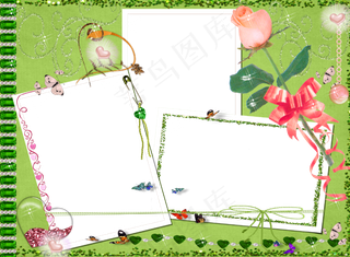 花纹相框素材图片下载