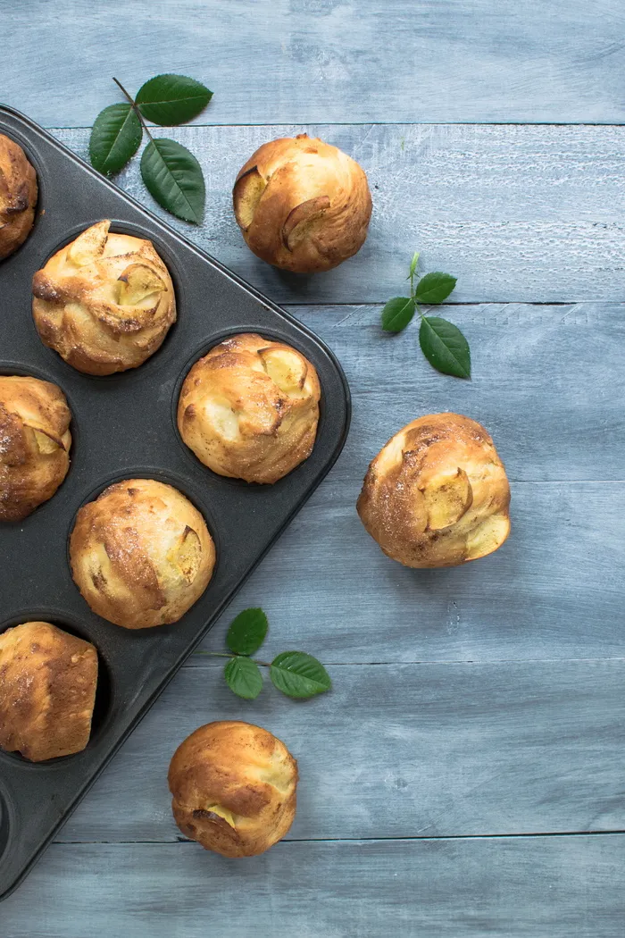 烘焙泡芙面包图片