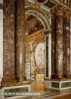 欧式奢华皇宫宫殿建筑意大利金条