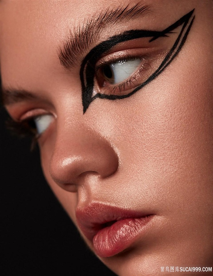 化妆品模特美容