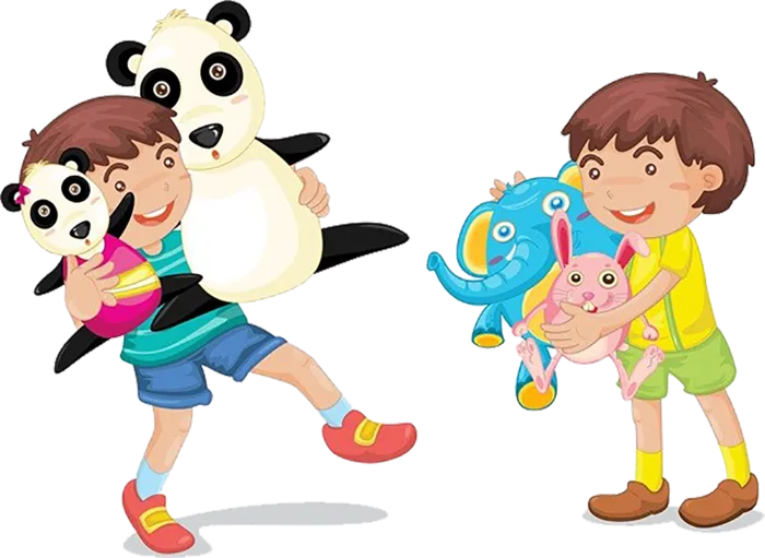 礼物交换卡通