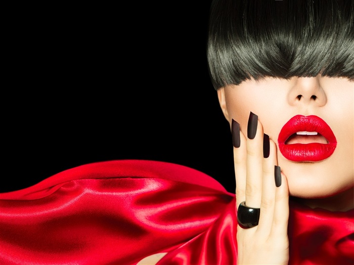 欧美风美甲图片