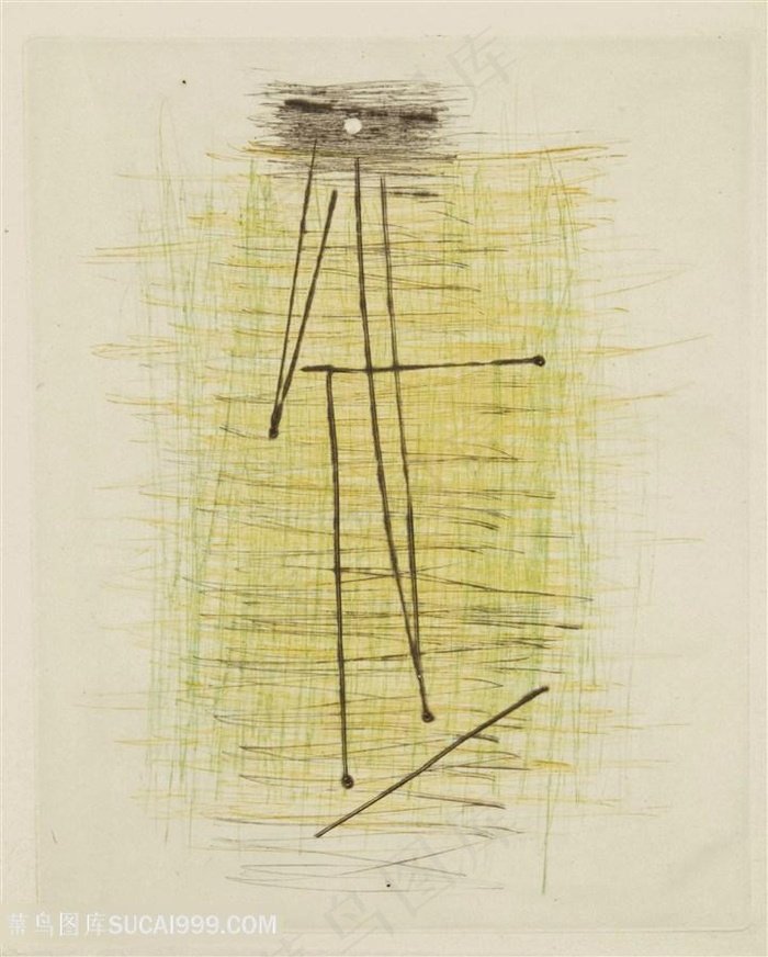 毕加索线条艺术挂画