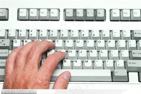键盘上的一只手 键盘上的一只手
