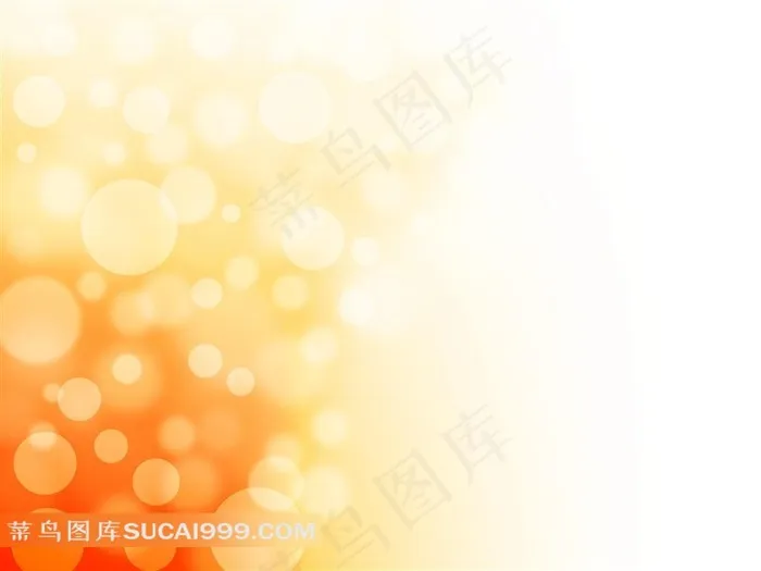 淡雅橙色光晕背景图片