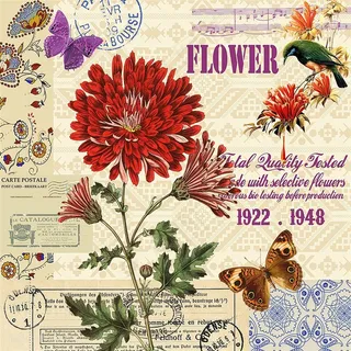 欧式蝴蝶花朵装饰画