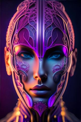 机器人大脑概念画