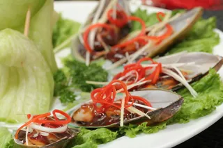 豉油皇浸青口贝58元