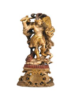 雕塑艺术psd素材