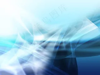 蓝光抽象线条