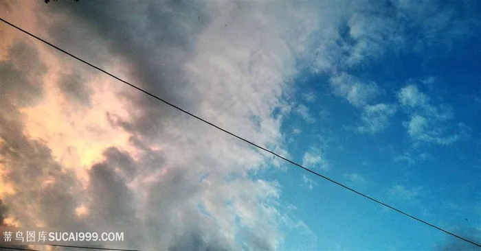 不可思议的天空分界摄影