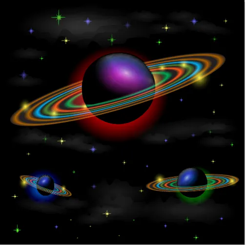 设计元宇宙天空素材eps,ai矢量模版下载