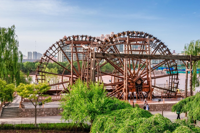 兰州黄河水车