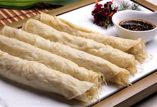 腊味土丝卷的美食图片