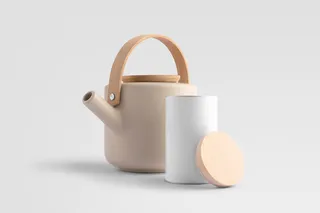 高端品牌茶叶包装盒纸袋智能贴图样机产品效果图展示PSD素材模板