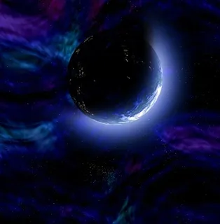 元宇宙世界天空背景墙风景