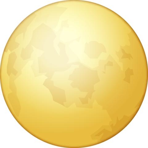 月亮 PNG免抠(480x480)