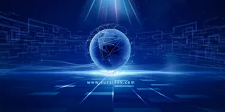 蓝色地球科技横版