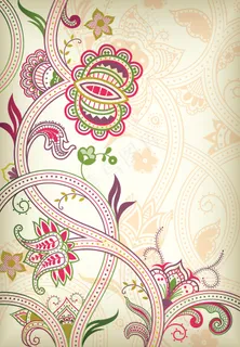 唯美花纹底纹图片