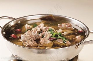 排骨炖海带传统餐饮美食高清菜谱用图摄影