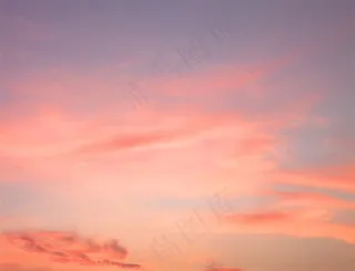 火烧云天空图片