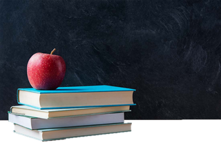 教师节黑板苹果