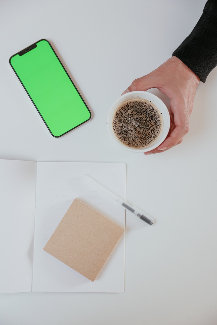 黑色美味咖啡摄影素材