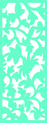 雕刻 田园 镂空 现代 边框