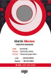 个性工作证名片