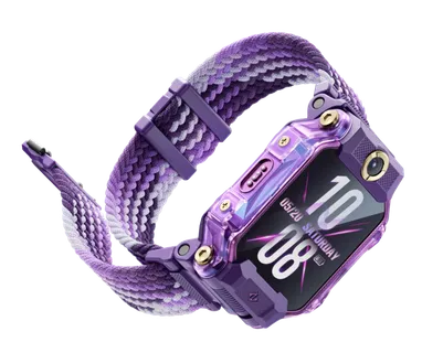 小天才儿童手表实物高清渲染大图Z8表带-紫色免抠