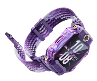 小天才儿童手表实物高清渲染大图Z8表带-紫色免抠