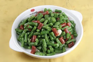 腊肠四季豆