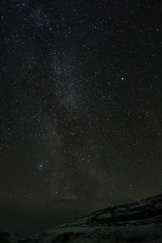 黑色星空摄影素材