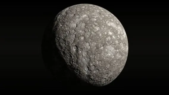 转, 月亮, 月球, 陨石坑, 行星, 遥远, 星系