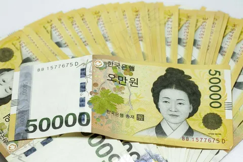 五万韩元图片