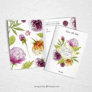 印花书本封面PSD素材