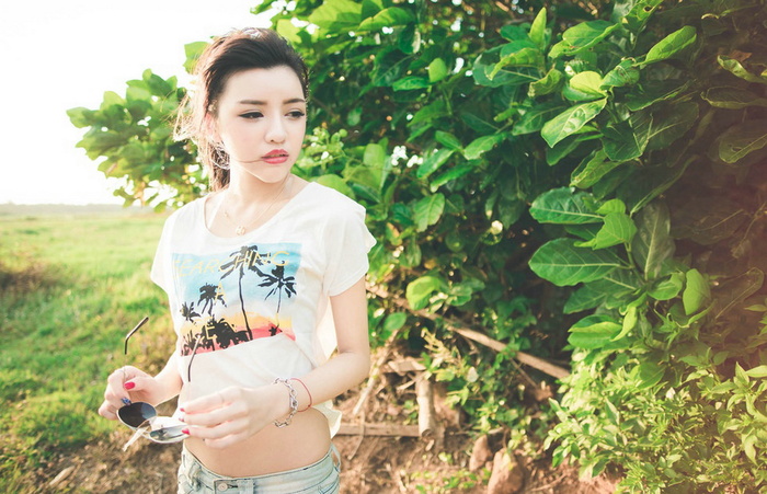 摄影图片人物美女模特照片