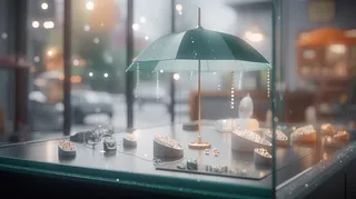 珠宝店梦幻卡通模型图