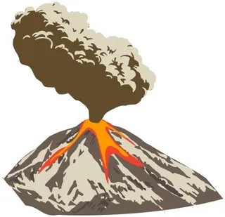 火山 PNG免抠