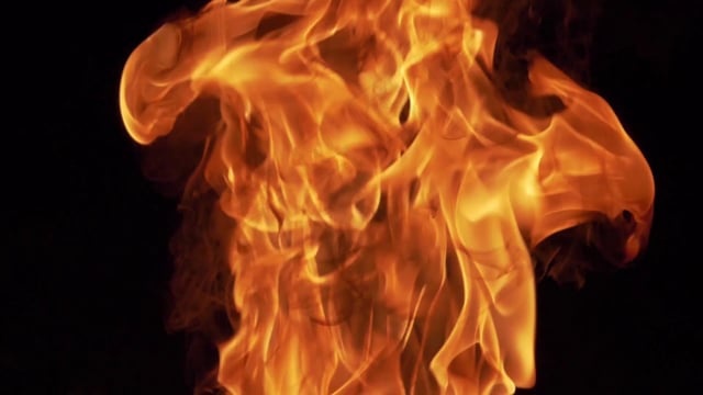 火焰, 黑暗的, 夜晚, 火, 烧, 光芒, 光, 浪漫的