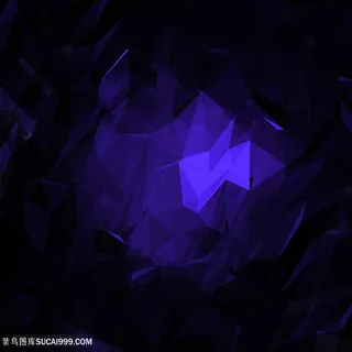 深紫色多边形背景高清图片