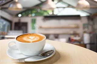 浪漫的爱心咖啡高清图