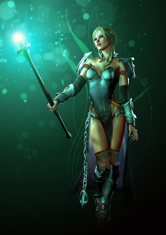 绘画梦幻精灵高清图片