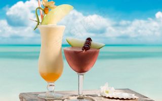 清凉夏日夏天饮品摄影图片