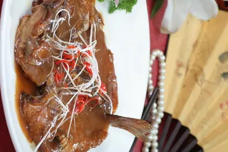 腊八醋烧卤鱼     38元 (1)